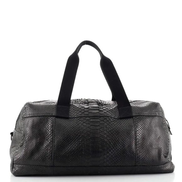 Yves Saint Laurent NUXX DUFFLE IN PYTHON - Picture 3 of 6